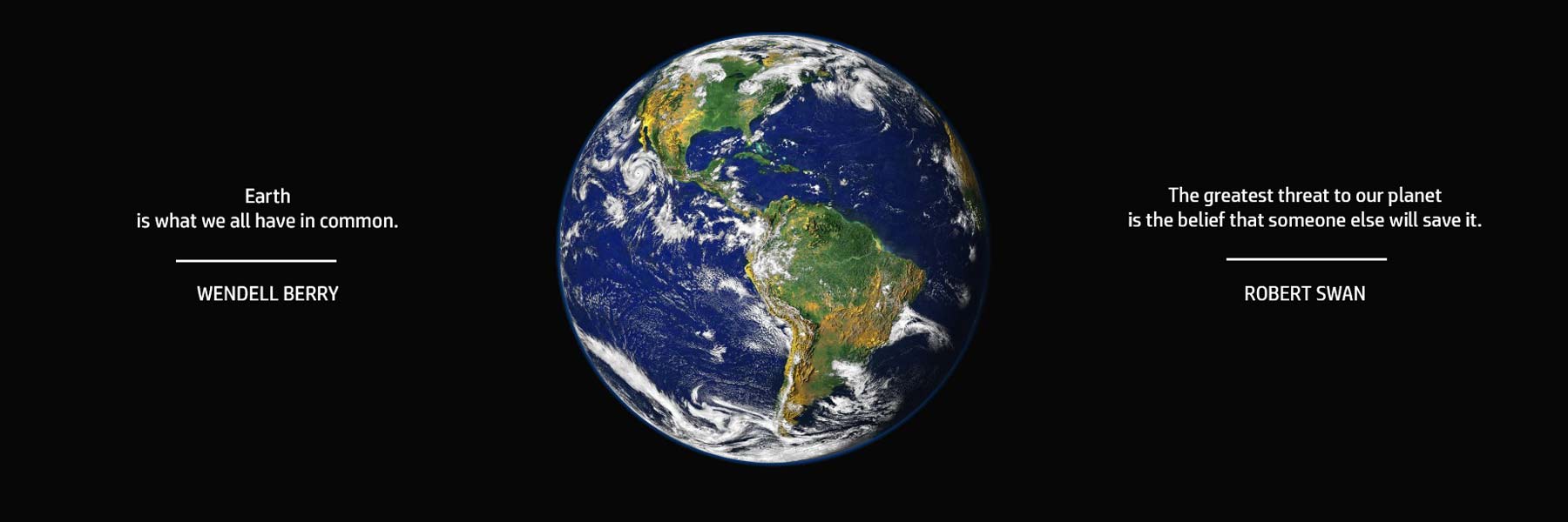 Earth is what we all have in common
